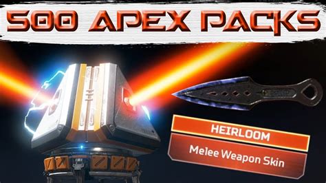 500 apex packs cost.